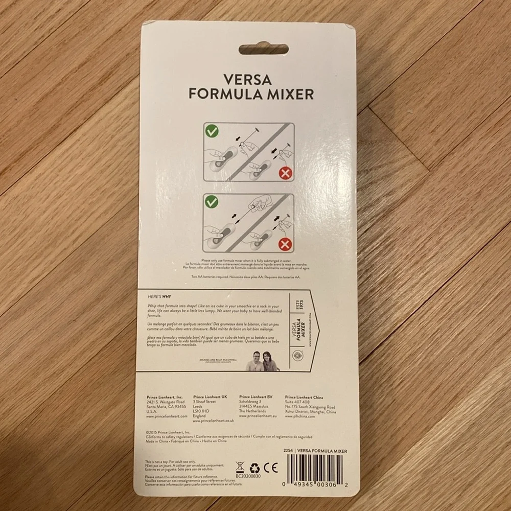 Prince Lionheart Versa FORMULA Mixer Coffee Latte Baby Formula handheld new